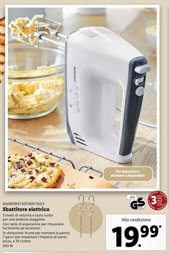 Lidl Silvercrest Kitchen Tools Sbattitore elettrico offerta