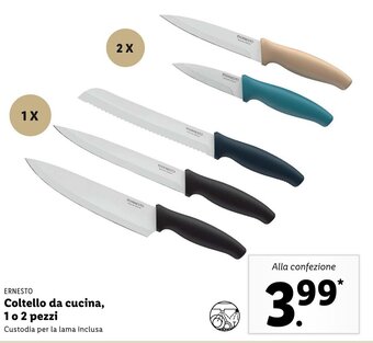 Lidl Ernesto Coltello da cucina, 1 o 2 pezzi offerta