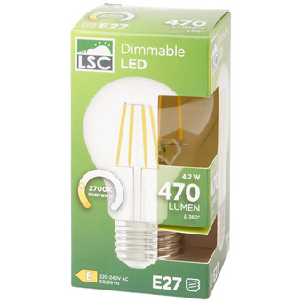 Action Lampadina led a filamento lsc offerta