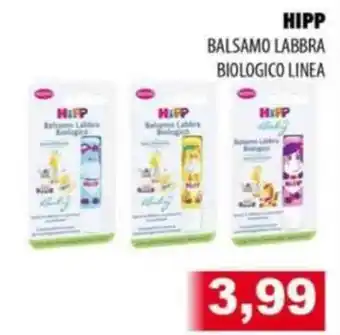 Hipp Balsamo Labbra Biologico Linea