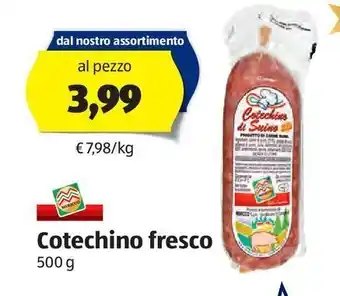 ALDI Cotechino fresco offerta