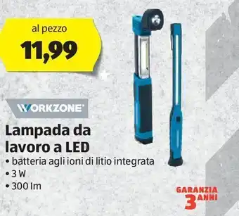 ALDI Lampada da lavoro a led offerta