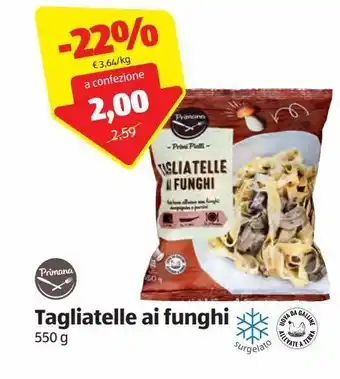 Tagliatelle ai funghi