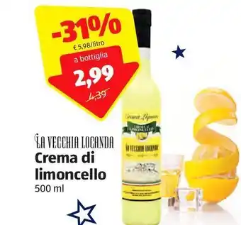 ALDI Crema di limoncello offerta
