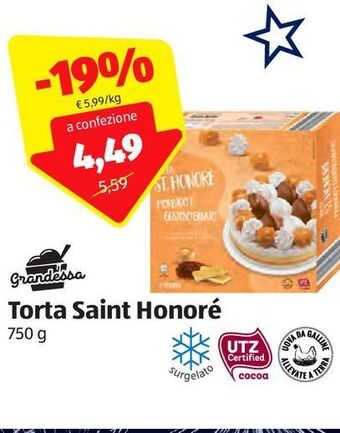 ALDI Torta saint honoré offerta