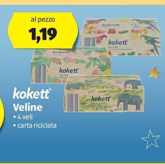 ALDI Kokett veline offerta