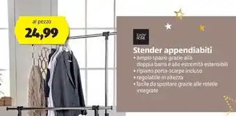 ALDI Stender appendiabiti offerta
