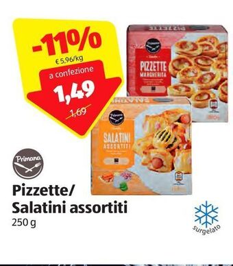 Pizzette/ salatini assortiti