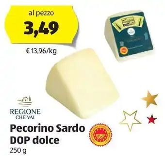 ALDI Pecorino sardo dop dolce offerta
