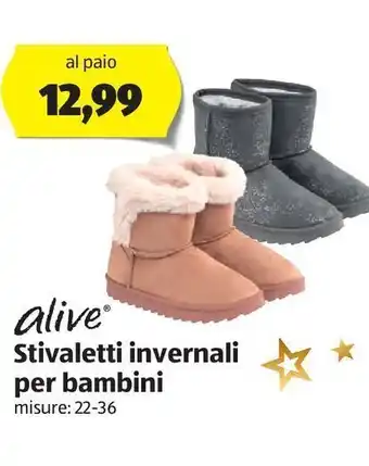 ALDI Stivaletti invernali per bambini offerta