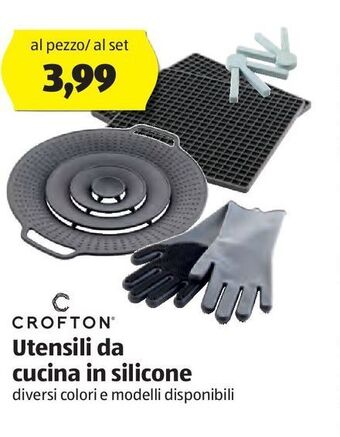 ALDI Utensili da cucina in silicone offerta