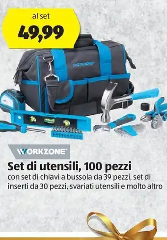 ALDI Set di utensili , 100 pezzi offerta
