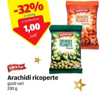 ALDI Arachidi ricoperte offerta