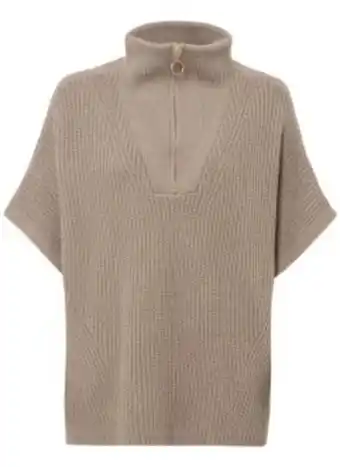 Bonprix Poncho con zip offerta