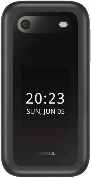 Nokia 2660 - telefono cellulare 4g dual sim, display 2.8", tasti grandi, tasto sos, fotocamera, bluetooth, radio fm wirele...
