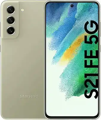 Samsung galaxy s21 fe 5g smartphone android 128gb sim free display 6.4" dynamic amoled 2x, 3 fotocamere posteriori olive [...