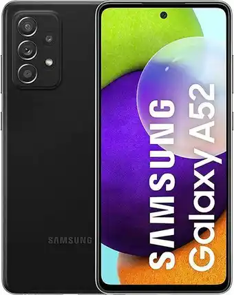 Amazon Samsung galaxy a52 smartphone, display infinity-o fhd+ da 6,5 pollici, 6 gb ram e 128 gb di memoria interna espandibile, b... offerta
