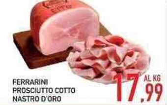 Bitar Ferrarini Prosciutto Cotto Nastro d'Oro offerta