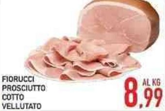 Bitar Fiorucci Prosciutto Cotto Vellutato offerta