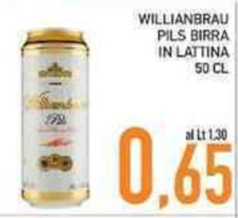 Bitar Williambrau Pils Birra in Lattina 50 cl offerta
