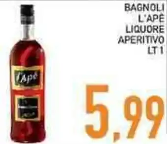 Bitar Bagnoli L'Ape Liquore Aperitivo 1 lt offerta