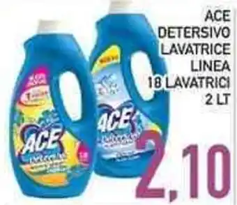 Bitar Ace Detersivo Lavatrice Linea 18 Lavatrici 2 lt offerta