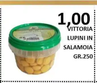 Vittoria Lupini In Salamoia 250 gr.