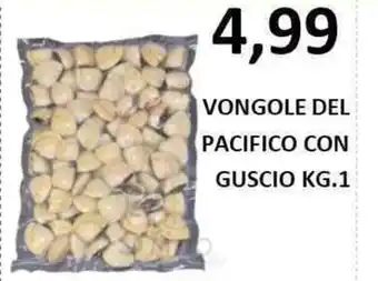 Vongole Del Pacifico Con Guscio 1 kg.
