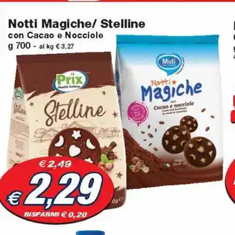 Notti Magiche/Stelline con Cacao e Nocciole 700 g