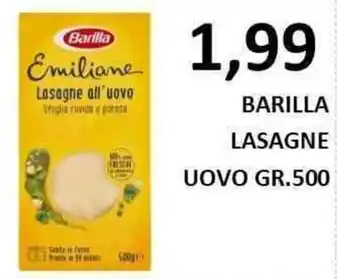 Barilla Lasagne Uovo gr.500