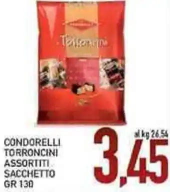 Condorelli Torroncini Assortiti Sacchetto gr 130