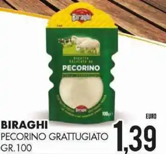 Mazzeo Giocattoli Biraghi Pecorino Grattugiato gr. 100 offerta