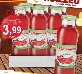 Mazzeo Giocattoli La Fiammante Passata di Pomodoro ml. 700 x6 pz offerta