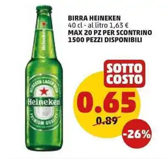 Heineken Birra 40 cl