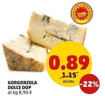 PENNY Gorgonzola Dolce DOP offerta