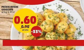 PENNY Patate Intere Grigliate offerta