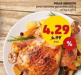 PENNY Pollo Arrosto peso minimo garantito 650 g offerta