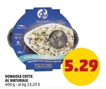 PENNY Vongole Cotte Al Naturale 400 g offerta