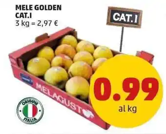 PENNY Mele Golden Cat.I 3 kg offerta