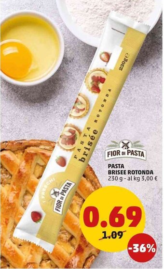PENNY Fior di Pasta Pasta Brisee Rotonda 230 g offerta