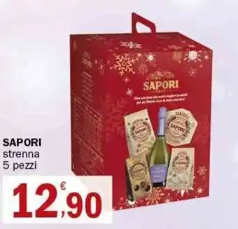 Crai Sapori strenna 5 pezzi offerta