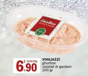 Crai Vogliazzi ghiottine cocktail di gamberi 200 gr offerta