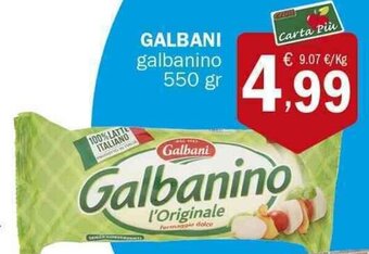 Crai Galbani galbanino 550 gr offerta