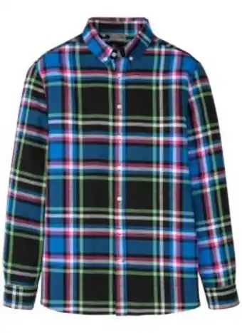 Camicia a maniche lunghe in flanella