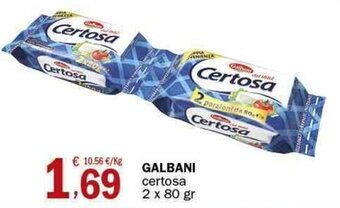 Crai Galbani certosa 2 x 80 gr offerta