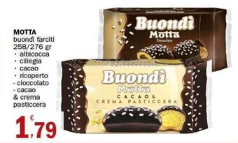 Crai Motta buondì farciti 258/276 gr offerta