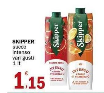 Crai Skipper succo intenso vari gusti 1 lt offerta