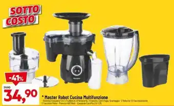 DPiù Master Robot Cucina Multifunzione offerta