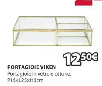 Portagioie Viken P16xL25xH6 cm