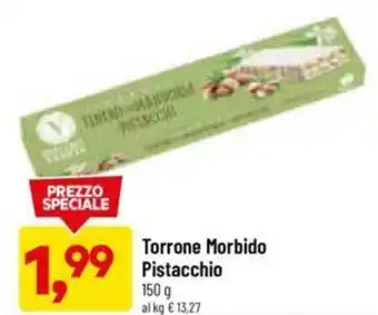 DPiù Torrone Morbido Pistacchio 150 g offerta